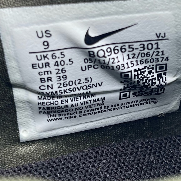 Nike Air Womens Max Dia Winter Running Shoes Multicolor BQ9665301 Lace Up SZ 9 - Picture 7 of 8